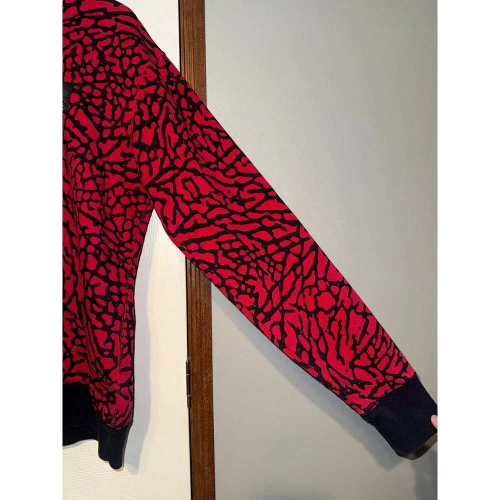 Vintage 90's Nike Air Jordan Prime Flight Elephant Print Sweatshirt Sz Large‎